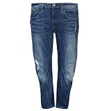 G-STAR RAW ARC 3D Low Waist Boyfriend Jeans, Vaqueros para Mujer, Azul (Medium Aged Destroy 60892-5773-3142), 29W / 30L