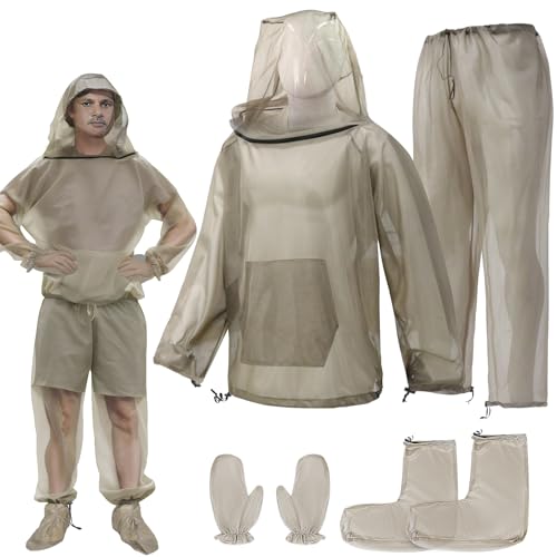 Mosquito Bug Suit for Men and Women (4 Pcs)
