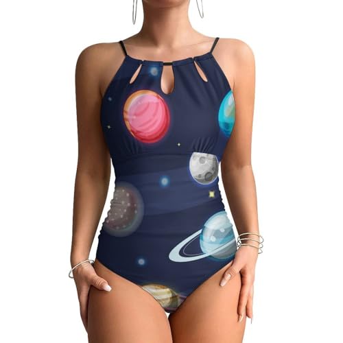 Maillots de bain plage femme Monde Cosmique pour vacances et été