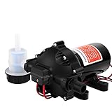 KOLERFLO Self Priming Water Pump,12V 5.5 GPM 70 PSI Water Pressure Diaphragm Pump for RV Caravan Marine Yacht (FL-51)
