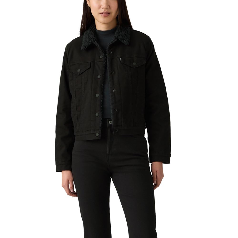 

                                                    Levi's Women's Original Sherpa Trucker Jackets (St
