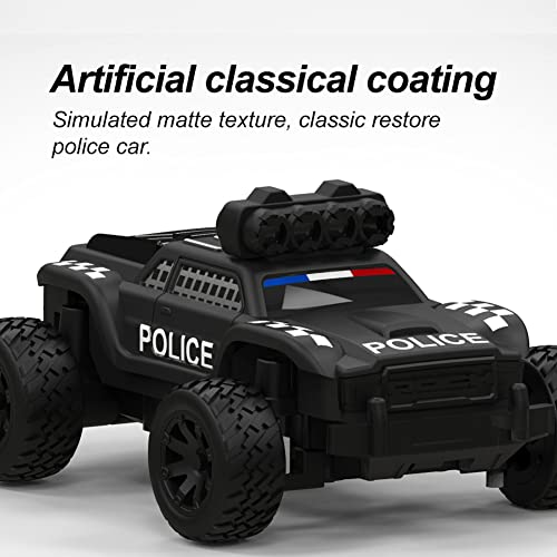 Image of FLYCOLOR Turbo Racing 1:76 C82 RC Truck Car Full Proportional RC Mini Sports Car Remote Controller for Adults Gift(Black)