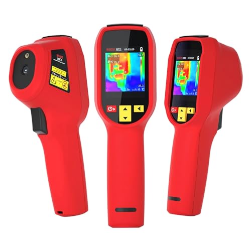 TIEOAXFT Cámara de Imagen térmica 240X240 medidor de Temperatura infrarroja for reparación de PCB, detección de tuberías industriales