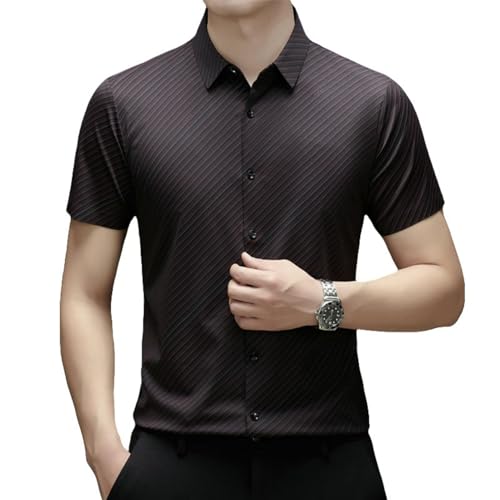 Chemise d'été légère homme : oubliez les plis avec ce haut à manches courtes