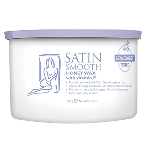 Satin Smooth Calendula Golden with Tea Tree Oil Hard Wax 400g (14 oz) Can