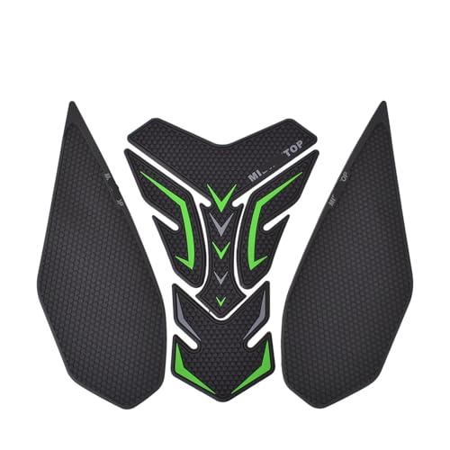 Autocollant de protection genoux pour Ninja 650 2016-2023 vert