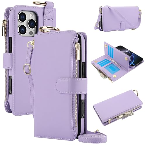 �yWAYYWP�z�K�p iPhone 16 Plus �P�[�X �蒠�^ �����O�t�� �J�[�h���[ �t�@�X�i�[�t�� ���K���� RFID�u���b�L���O �A�C�z��16�v���X �J�o�[ �V�����_�[ ���|�� ��|�� �΂ߊ|�� �X�g���b�v�t�� �����h�~ �A�C�t�H��16 Plus
