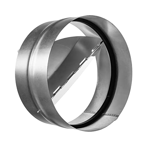 ECOPRO VENT 10" Inch Backdraft Damper for Straight or Flex Duct