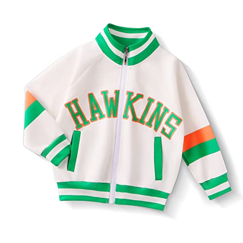 Max Costume Jacket for Kids Max Mayfield Hoodie Cosplay ST4 Clothes Outfit Halloween Party 5-10 Years