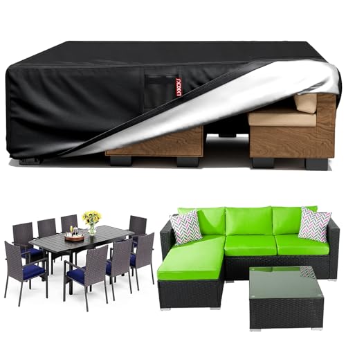 LXKCKJ Black 138"L x 103"W x 36"H