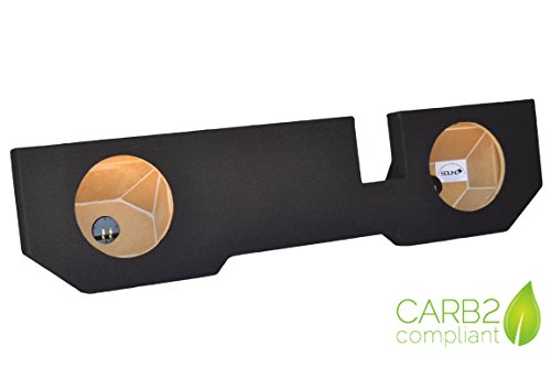 SoundBox Ram Quad/Crew Cab 2002-2018 Dual 12" Subwoofer Enclosure Sub Box