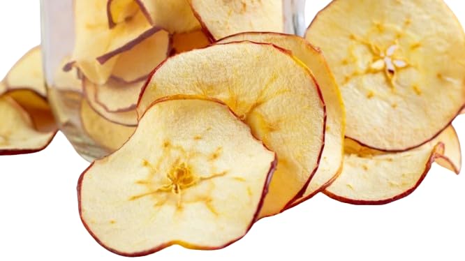 Bolsa de 250 Gramos de Manzana Natural Deshidratada