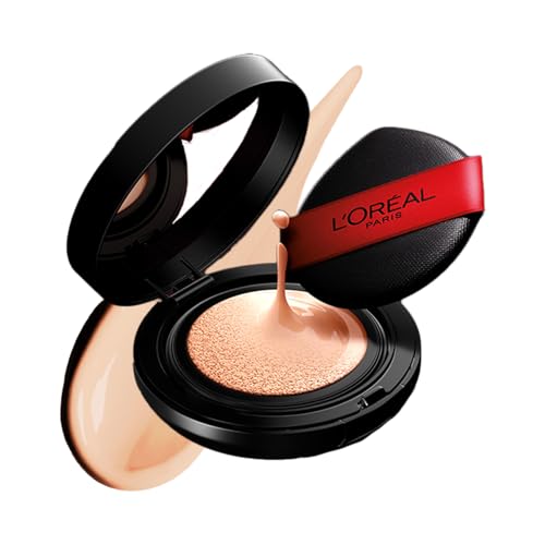 Image of L'Oreal Paris Infallible Cushion Foundation, 24Hr Full Coverage, Glass-skin finish, No Oxidation, Shade 127, 11g