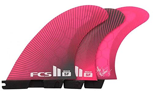 Fcs Ii Sf Performance Core Carbon Tri Fin Set - Pink - Medium #TOP1