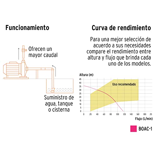 Recopilación y reviews de Bomba centrifuga de 1 hp los más solicitados. 15 Imagen adicional
