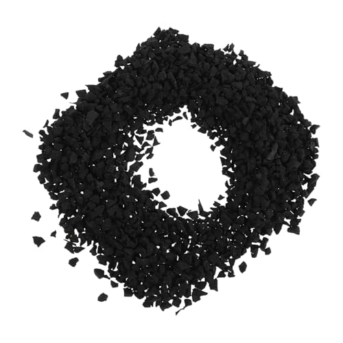 Mikikit Materiale di Riempimento in Granuli di Gomma per Prato Artificiale Sacco Granulato Antisfondamento e Ammortizzante per Campi Sportivi e Superfici Calcetto Riempitivo Sicuro e