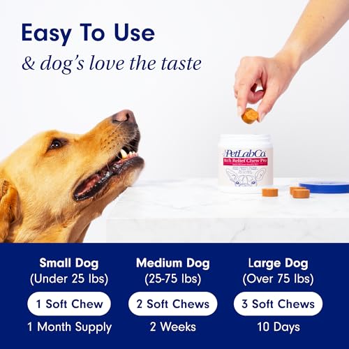 PetLab Co. Salmon Itch Relief Chew Pro for Dogs – Omega 3 for Dogs Itch Supplement - Packed with Beneficial Fatty Acids for Healthy Skin – Seasonal Allergies Support - Thumbnail 5