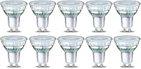 Amazon Basics – Amazon Basics Warmweiß LED-Leuchtmittel, GU10-Spots, 4 W (en