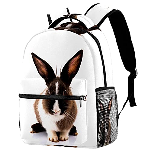 Sac à dos de voyage ergonomique lapin avec poche bouteille