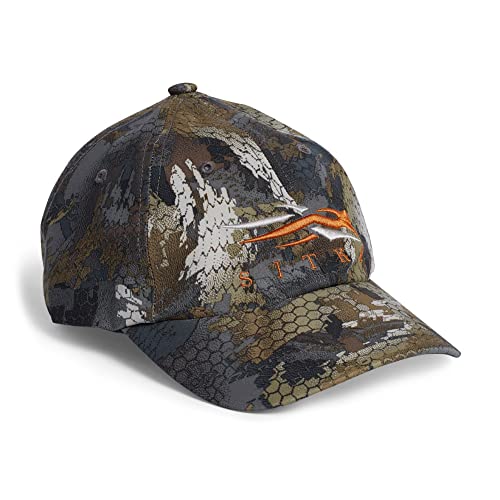 SITKA Traverse Cap - Adjustable Outdoor Hat for Men Optifade Timber One Size Fits All