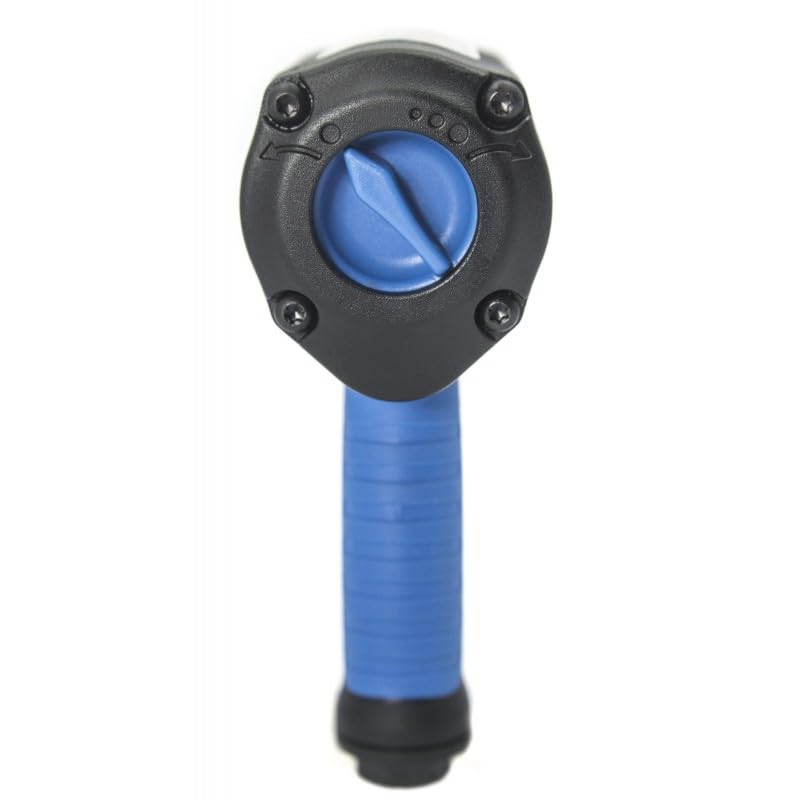 CASTEX - Chiave a impulsi pneumatica 1/2" 1600 Nm TWIN HAMMER – leggera, potente, regolazione della coppia, rotazione sinistra/destra – modello PCAS-001