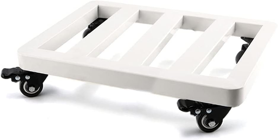 Plant Trolley Plant Pot Trolley,40x40cm Plant Pot Stand, Plant Caddy with Wheels Heavy Duty, Indoor Outdoor Hold up 330Lbs Potted, Indoor Outdoor Planter Trolley Casters Rolling Tray (Color