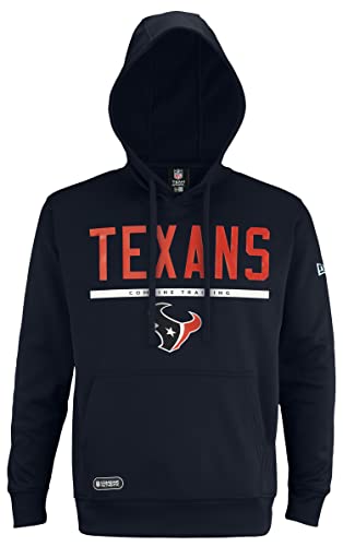 New-Era-NFL-Mens-Safety-Performance-Pullover-Hooded-Sweatshirt-Pro-Football-Fleece-Hoodie-Houston-Texans-Small