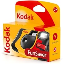 كاميرا كوداك Funsaver مقاس 35 مم للاستخدام الفردي مع فلاش