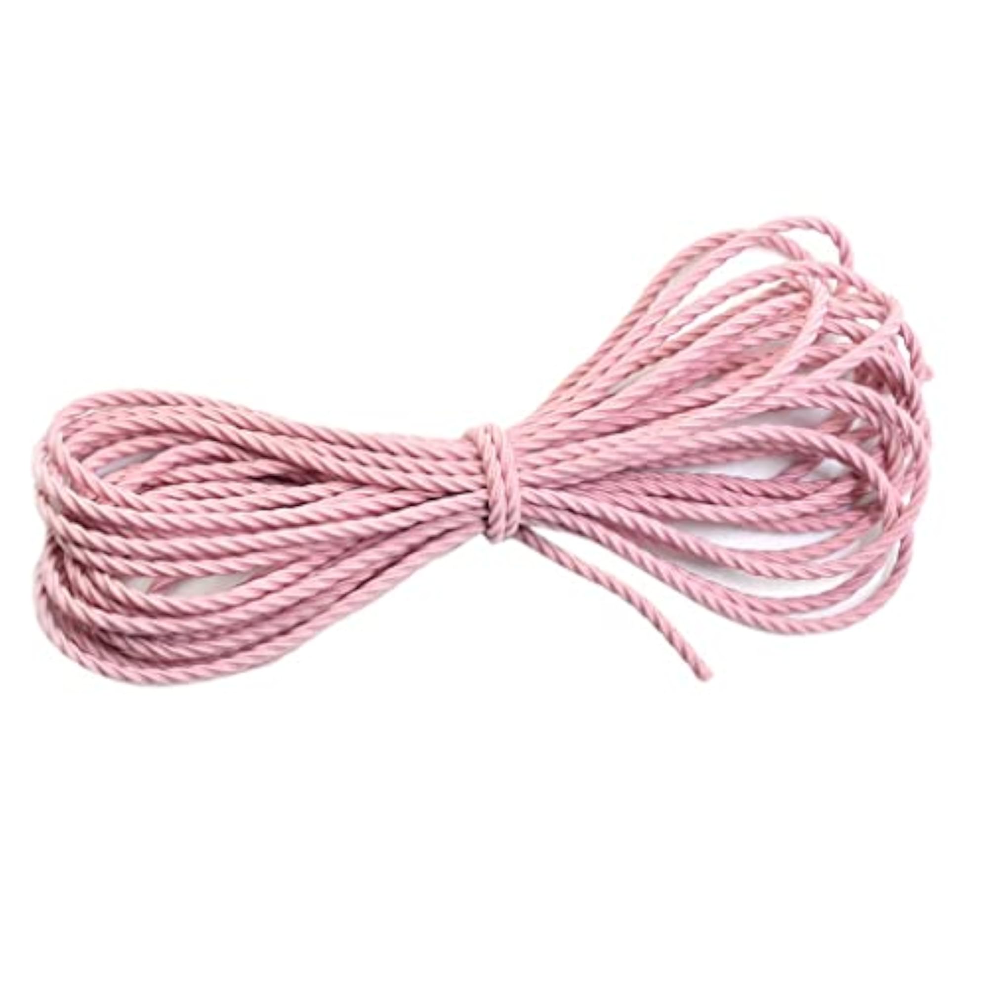 2.8mm Elastic Hairband Ponytail Holder DIY Hair Ties Material, 50m Pink