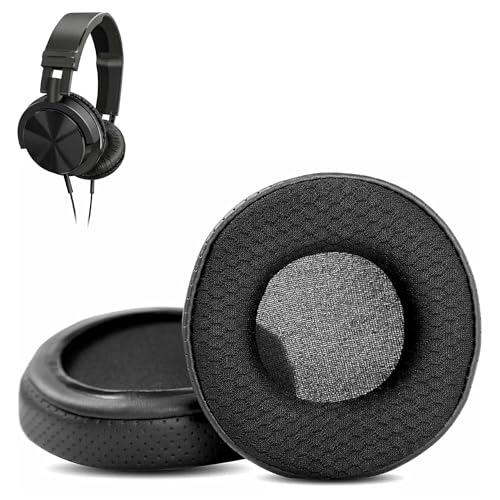 HAIZEEN Almohadillas Compatibles con Philips SHL3000/00 Auriculares SHL3000 Almohadillas de Repuesto (Cuero Transpirable/Tela Duradera y Espuma de Memoria)