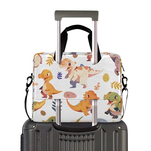 Funda Maletín Para Laptop Diseño Dinosaurio 13-15.6 Pulg miniatura 3