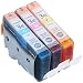 Produktbild Canon BCI-3x C/M/Y Original Tintenpatronen, Multipack je 14ml cyan, magenta, gelb