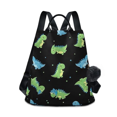 Sac à dos dinosaure noir femme : fini le vol en voyage