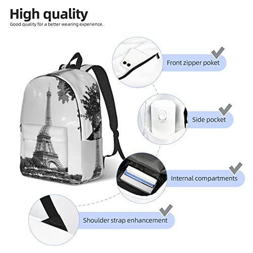 Sac à dos ordinateur portable et voyage décontracté taille S Eiffel