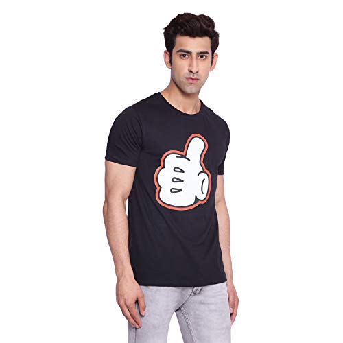 Image of Men's Regular Fit Round Neck Short Sleeves Knitted T-Shirt
