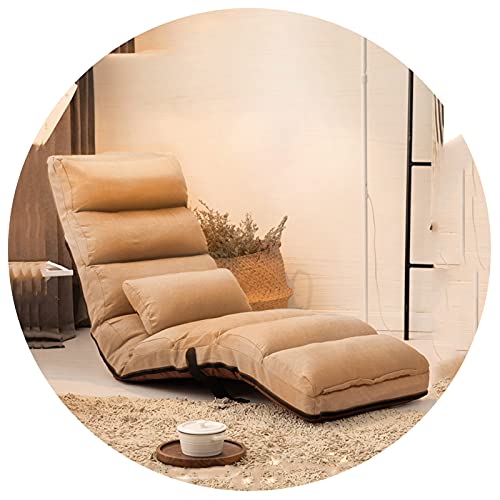 Fauteuil pliant avec repose-pieds soulageant le dos grâce à la mousse