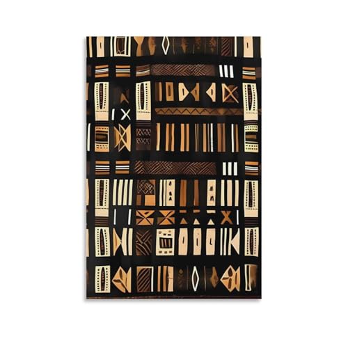 Impression d'art mural africain sur toile haut de gamme pour bureau