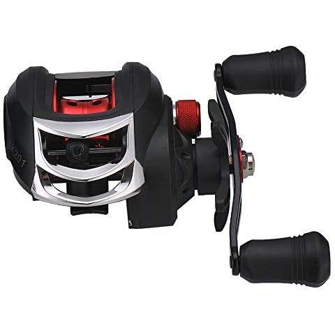 Lixada Carrete de Pesca Baitcasting 7.2:1 Cover