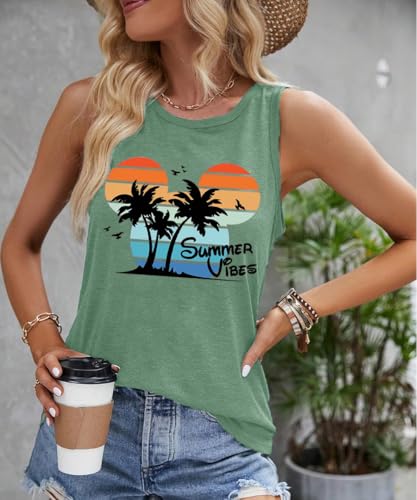 Image of Vacay Mode T Shirts for Women Summer Beach Hawaii Vacation Short Sleeve Tops Holiday Cruise Getaway T Shirts