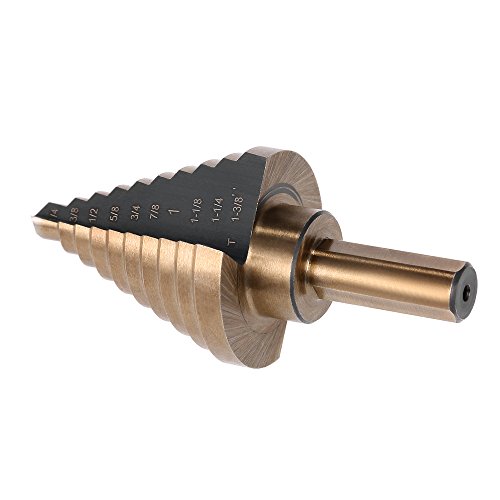 KKmoon 5 pcs aço de alta velocidade 4241 passo broca conjunto rodada shank torção brocas de perfuraç