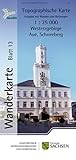  Westerzgebirge/Aue, Schneeberg: Wanderkarte 1:25 000, Ausgabe mit Wander- und Reitwegen (WK25 Blatt 13) (Topographische Freizeitkarten Sachsen 1:25 000 / Wanderkarten (WK25))