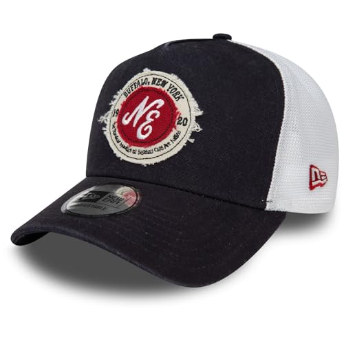 New Era Adjustable A Frame Trucker Cap Washed - vue 9