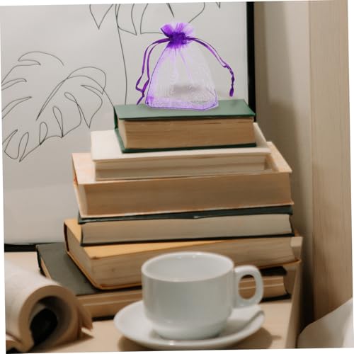 100 bolsas de saquito lavanda para almacenamiento y organización miniatura 3