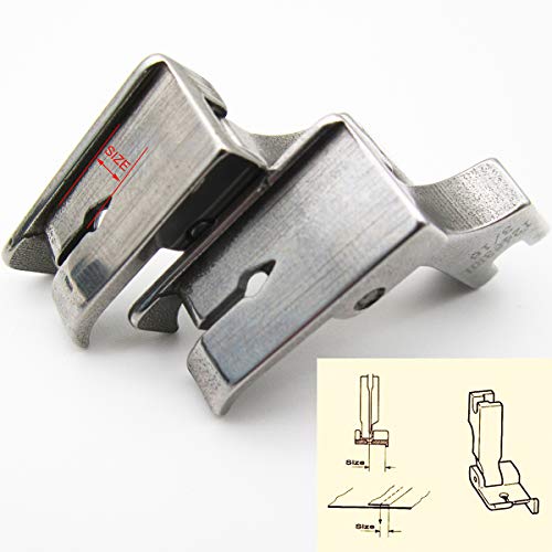 Pie prensatelas articulado derecho 1/8" para máquina industrial miniatura 2