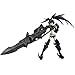 Lilongjiao Black Rock Shooter: Crazy Black Rock Shooter Figure Figure Modèle Jouets