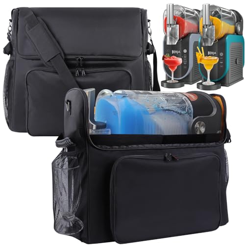TUSIASC �X�g���[�W�o�b�O Ninja SLUSHi Frozen Drink & Slushie Machine �h�o�L�����[�P�[�X Slushie Machine FS300/FS299 ���̑��̃A�N�Z�T���[�p�G�N�X�g���|�P�b�g �n���h���t���z�[