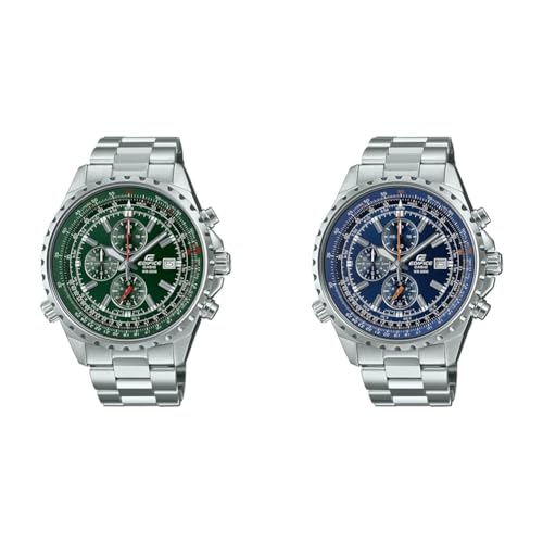 Casio EF-527D-3AVUEF Montre avec Bracelet pour le Bureau et les Voyages