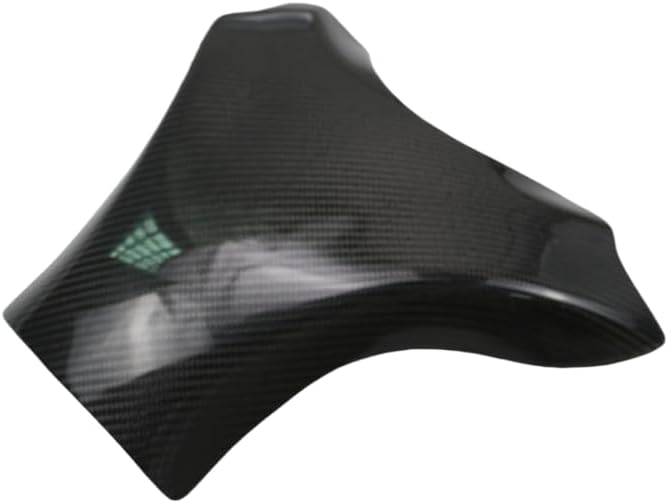 Motorcycle Carbon Fibre Fuel Tank Shelter Protect Carbon Fiber Cover Fit For Kawasaki Ninja ZX 6R 2019-2024