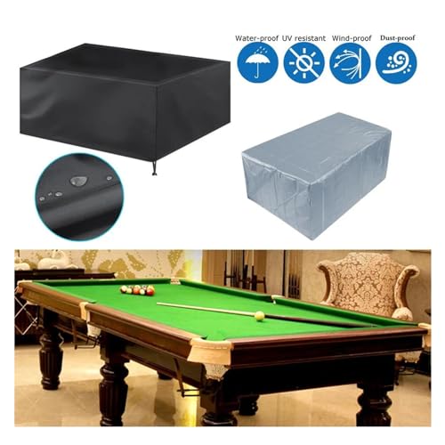 Table de billard mouillée ? Housse de protection imperméable et étanche extérieure