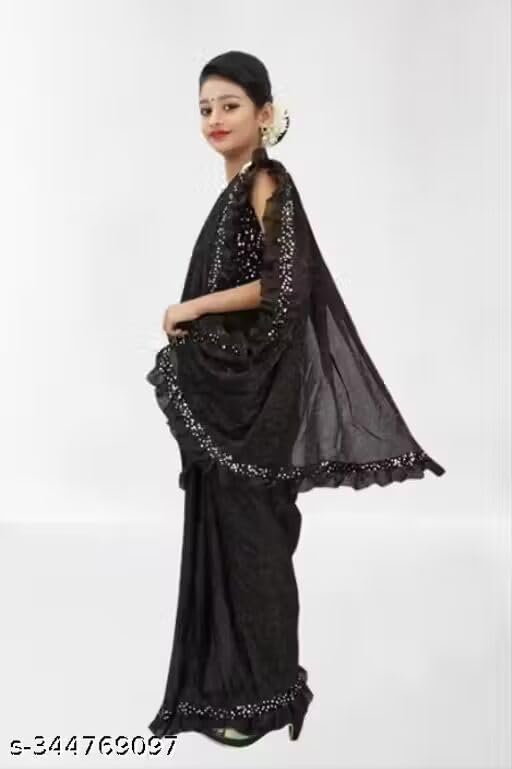 Kids Saree, Traditional Ethnic Wear for Girls-007 (6-7 Years) 2